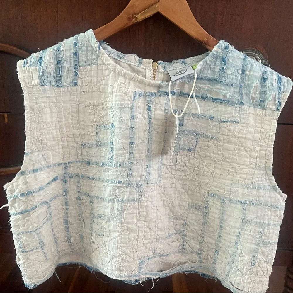 Cropped Vintage Quilt Top - Picture 6 of 7